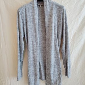 CHARLOTTE RUSSE Gray Cardigan Women's Medium Made in the USA 🇺🇸